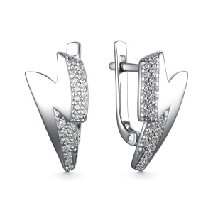 С-4874-Р Серьги (Ag 925)