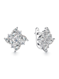 С-4230-Р Серьги (Ag 925)