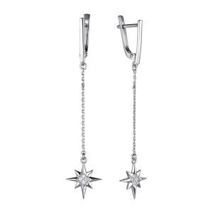 С-4979-Р Серьги (Ag 925)