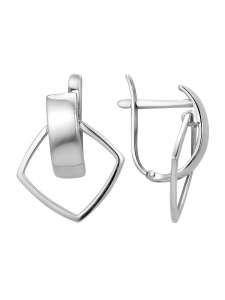 С-4475-Р Серьги (Ag 925)