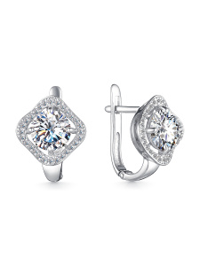 С-4263-Р Серьги (Ag 925)