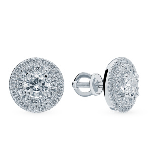 С-3790-Р Серьги (Ag 925)