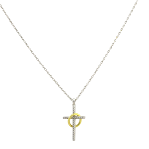 N34594-Y Колье (Ag 925)