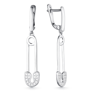 С-4816-Р Серьги (Ag 925)