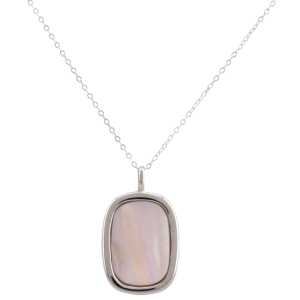 SP1984-MOP-1 Кулон на цепи (Ag 925)